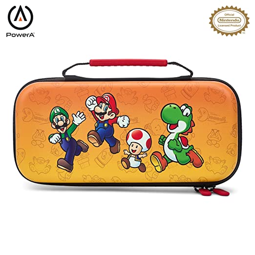 PowerA Protection Case for Nintendo Switch - OLED Model, Nintendo Switch or Nintendo Switch Lite - Mario and Friends, Protective Case, Gaming Case, Console Case, Accessories, Storage, Officially licensed