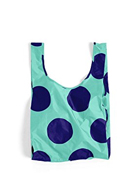 BAGGU Standard Reusable Shopping Bag - Mint Big Dot