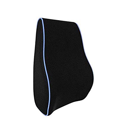BackUpBrace Lumbar Support Pillow - Washable with Cooling Gel Insert
