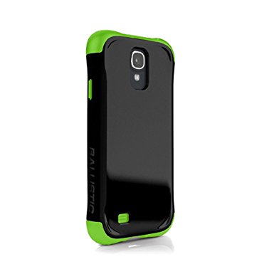 Ballistic AP1156 - A005 Aspira Case for Samsung Galaxy S4 - 1 Pack - Retail Packaging - Black/Green