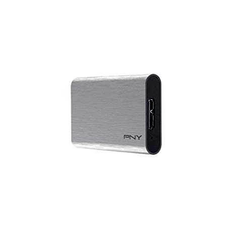 PNY Portable SSD Elite Silver USB 3.1 (240GB)