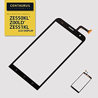 New For Asus ZenFone 2 Laser 5.5 ZE550KL Z00LD Z00TD Assembly LCD Display Touch Screen Digitizer Lens Black (Black Only Touch lens)