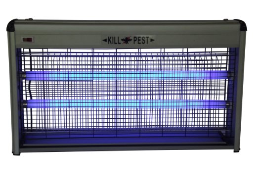 Eco-friendly Indoor Bug Zapper 40 Watt 2500 Grid Voltage - Comes with Cleaning Brush and Hang Chain