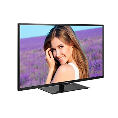 SCEPTRE E555BV-FMQR8 1080p 55" LED TV, Black (Certified Refurbished)