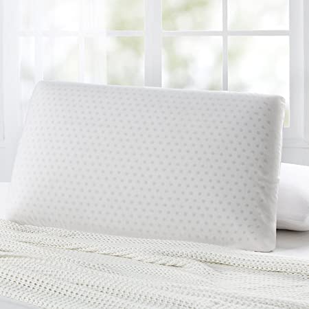 Dreamaker Comfy White Resilient Latex Bedroom Pillow 65X40X13CM