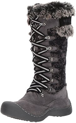 Muk Luks Women's Womn's Gwen Snowboots-Grey Rain Shoe