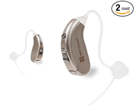 Britzgo Digital Hearing Amplifier - Battery Saving Hearing Device Aid Your Life - Energy-efficient Personal Amplifier and Digitally Controlled