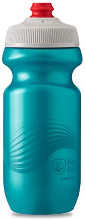 Polar Bottle Breakaway Wave Lightweight Bike Water Bottle - BPA-Free, Cycling & Sports Squeeze Bottle