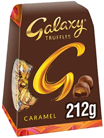 Galaxy Chocolate Truffles with Caramel, Christmas Gifts, 212 g