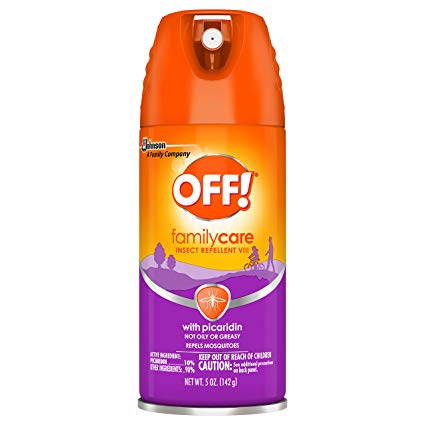 OFF! Family Care Insect Repellent VIII with 10% Picaridin, Aerosol, 5oz