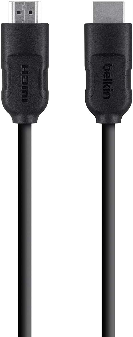 Belkin HDMI Cable for Amazon Fire TV and Other HDMI-Enabled Devices (4K Compatible), 3 m/10 ft - Black