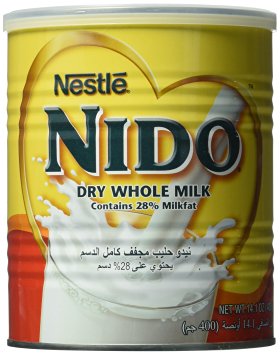 Nestle Nido Milk Powder, Imported, (400 gm), 14.1 Ounce Can