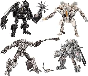 Transformers Toys Studio Series Movie 1 15th Anniversary Decepticon Multipack, with 4 Action Figures for Boys and Girls Ages 8 and Up (Amazon Exclusive)