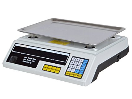 TMS 60 LB 30Kg Digital Weight Scale Price Computing Deli Kitchen Food Fruit Industrial Electronic Counting Scale