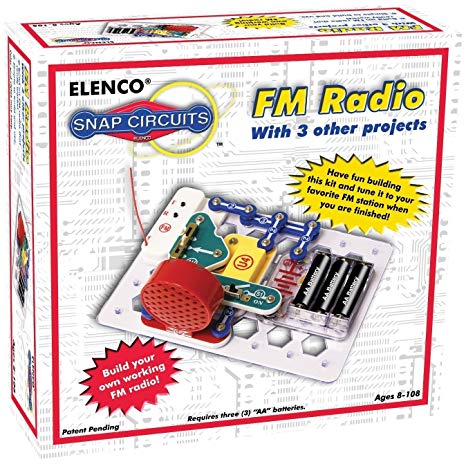 Snap Circuits Projecth Electronics FM Radio Discovery Kit Toys