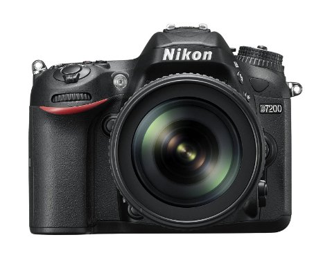 Nikon D7200 Digital SLR Camera (24.2 MP, 18-105 mm VR Lens, Wi-Fi, NFC) 3.2-Inch LCD Screen