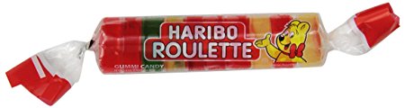 Haribo Gummi Roulettes .87 oz. Roll, (Pack of 36)