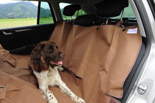 Fantastic Collections Waterproof Hammock Seat Cover for Pets-Car Seat Protector-Dual Usage as Bench Seat Cover