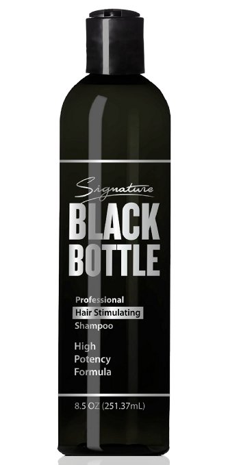 Anti Hair Loss Shampoo For Men -Promotes Hair Growth in Men - DHT Blocker Saw Palmetto Hair Loss Help-Caffeine and Biotin  Essential Oils and Extracts -Elite Mens Shampoo - Black Bottle LARGE 85oz
