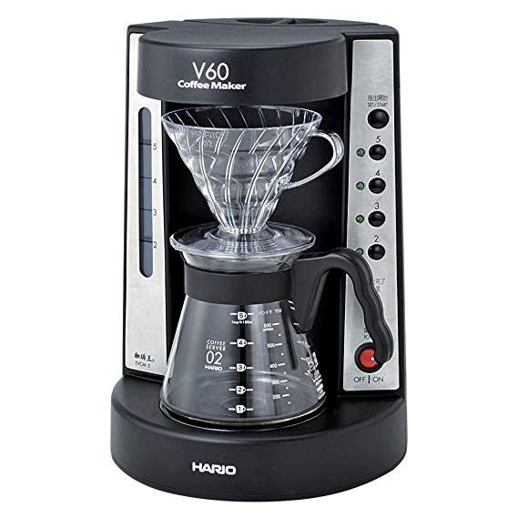 HARIO V60 coffee king coffee maker 2-5 cups for black EVCM-5B