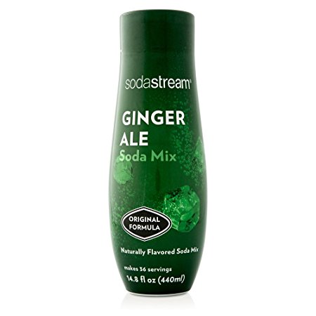 SodaStream Ginger Ale Syrup, 14.8 Fluid Ounce