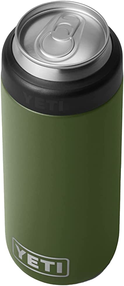 YETI Rambler Vacuum Insulated Stainless Steel Slim Colster