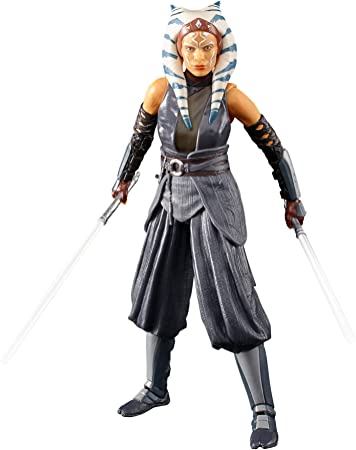 Star Wars The Black Series Ahsoka Tano Toy 6-Inch-Scale The Mandalorian Collectible Action Figure, Toys for Kids Ages 4 and Up