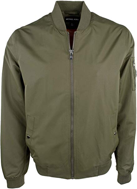 Michael Kors Men's Nylon Bomber Jacket