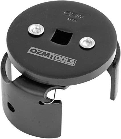 OEMTOOLS 25128 Cam Action Oil Filter Wrench, Fits 2-1/2 to 3-1/8 Inch Oil Filters, 3/8 Inch Drive | Use Any 3/8 Inch Drive Wrench to Remove Oil Filters Easily and Smoothly | S2 Steel Construction