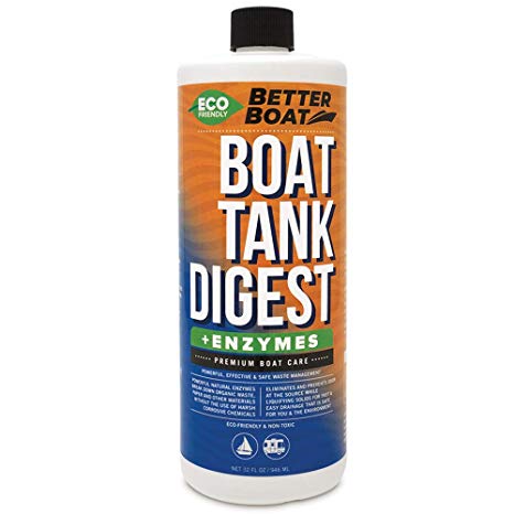 Portable Toilet Cleaner and Digester Deodorizer and Enzymatic Tank Treatment Boat Marine and RV