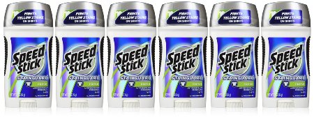 Speed Stick Stainguard Antiperspirant/Deodorant, Fresh Scent, 2.7 Ounce (Pack of 6)