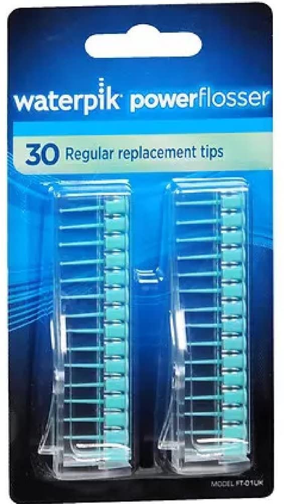 Waterpik Powerflosser Regular Replacement Tips FT-01 30 ea