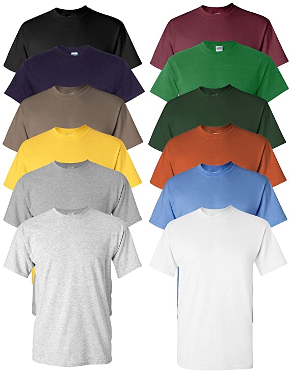 Gildan Men's Heavy Cotton T-Shirt (12 Pack)