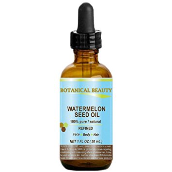 Botanical Beauty Egyptian WATERMELON SEED OIL - Oil Of The Egyptian Kings. 100% Pure / Natural. Cold Pressed / Virgin / Undiluted. For Face, Hair And Body. 30 ml / 1oz Best Selling Beauty Oil In Europe.