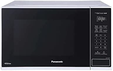 Panasonic NNSC64MW Mid-size 1.3 cubic ft. 1200W Inverter Technology Microwave Oven, Genius Sensor Cooking