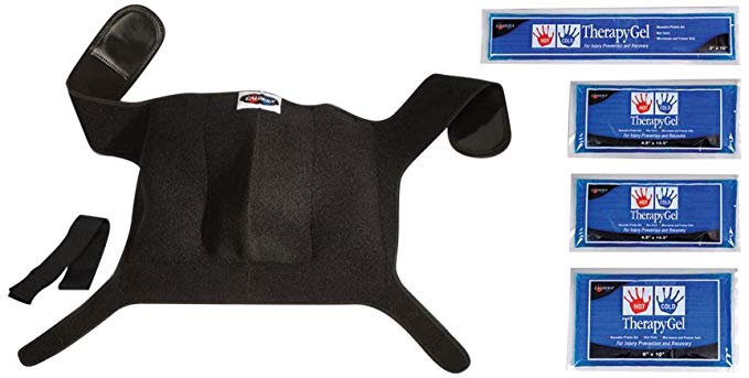 Caldera International XT-360 Shoulder/Hip/Glute Sports Wrap, Black