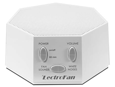 LectroFan Global Power Edition High Fidelity White Noise Machine with 20 Unique Non-Looping Fan and White Noise Sounds and Sleep Timer and International Adapter Kit
