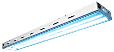 Sun Blaze T5 Fluorescent - 4 ft. Fixture | 2 Lamp | 120V - Indoor Grow Light Fixture for Hydroponic and Greenhouse Use