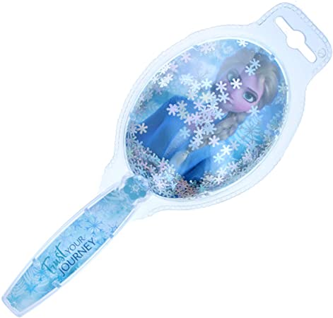 Frozen 2 Girls Hair Brush Confetti Snowflakes 8in