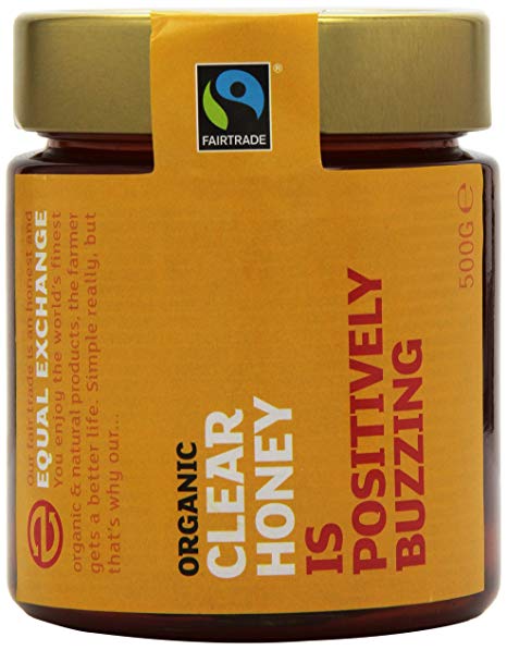 Equal Exchange Organic Clear Honey 500 ml (Pack of 2)