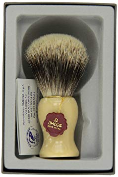 Elegant Silver Tip Badger Shaving Brush