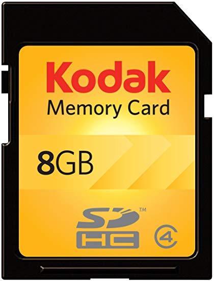 Kodak SDHC 8GB Class 4 Flash Memory Card KSD8GBPSBNA