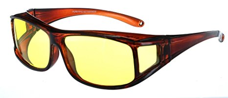 Fiore Polarized and Non-Polarized Fit Over Lens Cover Sunglasses Fitsover Glasses