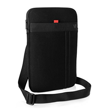 V7 CSS12BLK-1N 12.2" Memory Foam Sleeve with Detachable Shoulder Strap