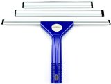 Jet Clean Easy Squeegee 3-Size Pro-All Purpose for Washing Glass Mirror Shower Window Auto