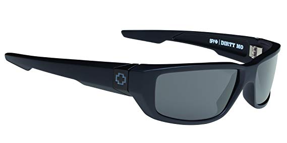Spy Optic Men's Dirty Mo Wrap Polarized Sunglasses