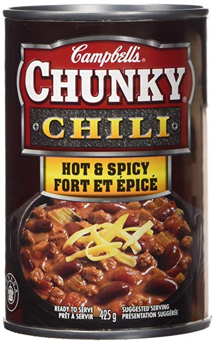 Campbell's Chunky Hot & Spicy Chili, 425g