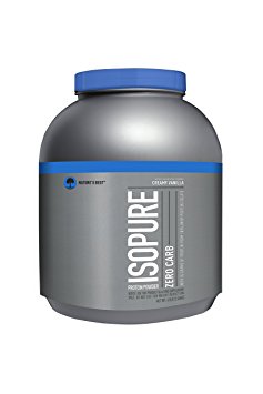 Isopure Zero Carb Protein Powder, 100% Whey Protein Isolate, Keto Friendly, Flavor: Creamy Vanilla, 4.5 Pounds (Packaging May Vary)