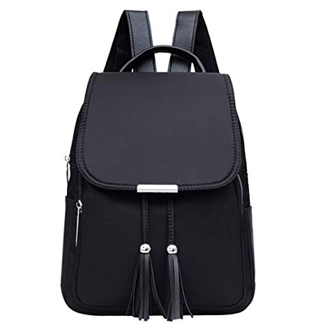 Women Fashion Backpack Purse Tassel Rucksack for Girls Travel Schoolbags Daypacks