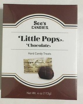 See's Candies 4 oz. Chocolate Little Pops